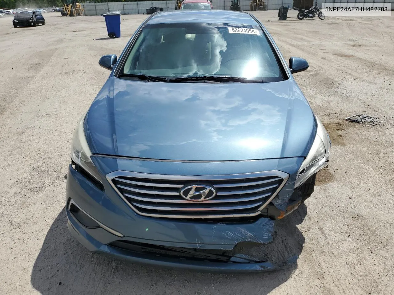 2017 Hyundai Sonata Se VIN: 5NPE24AF7HH482703 Lot: 52634054