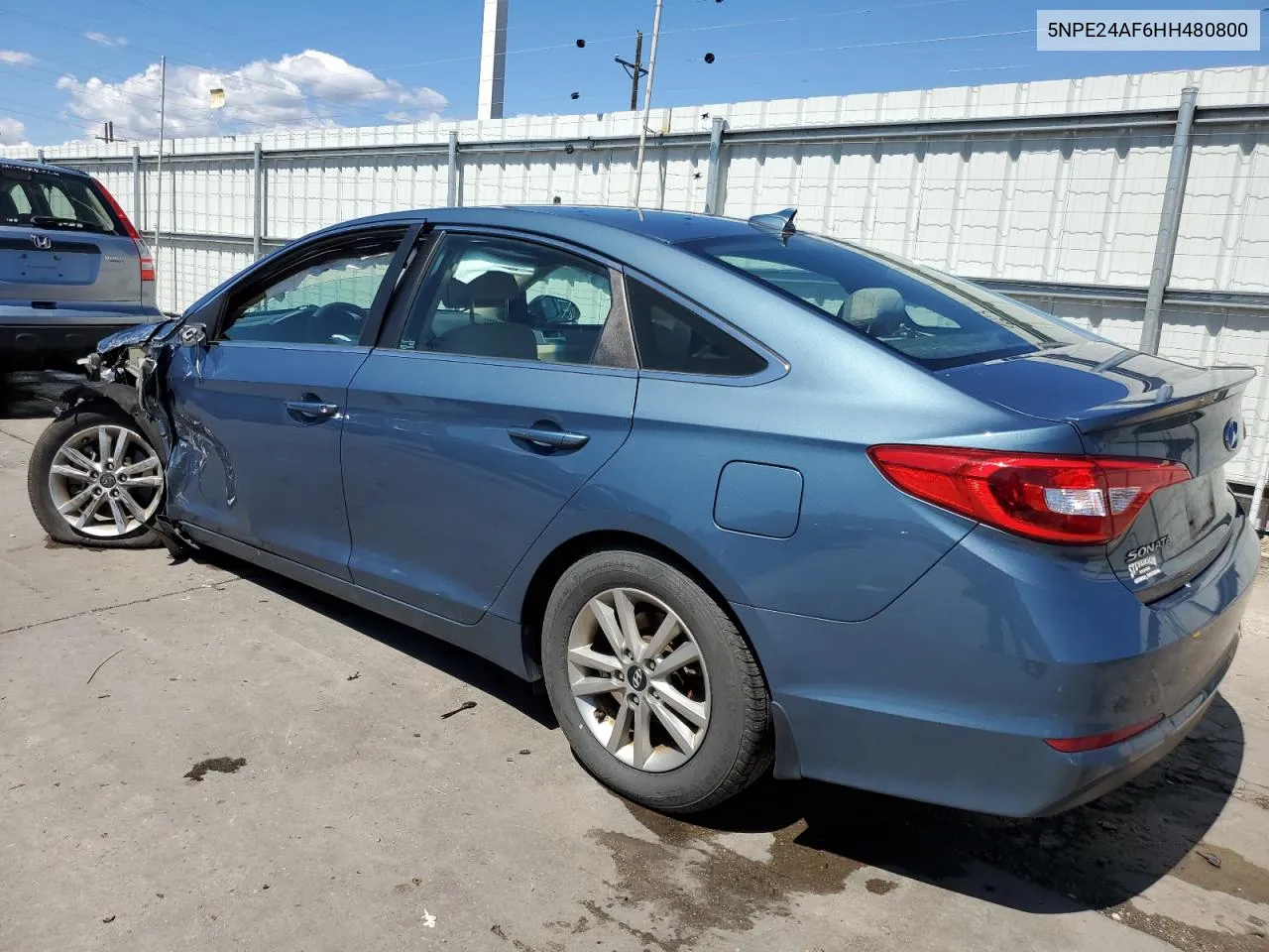 5NPE24AF6HH480800 2017 Hyundai Sonata Se