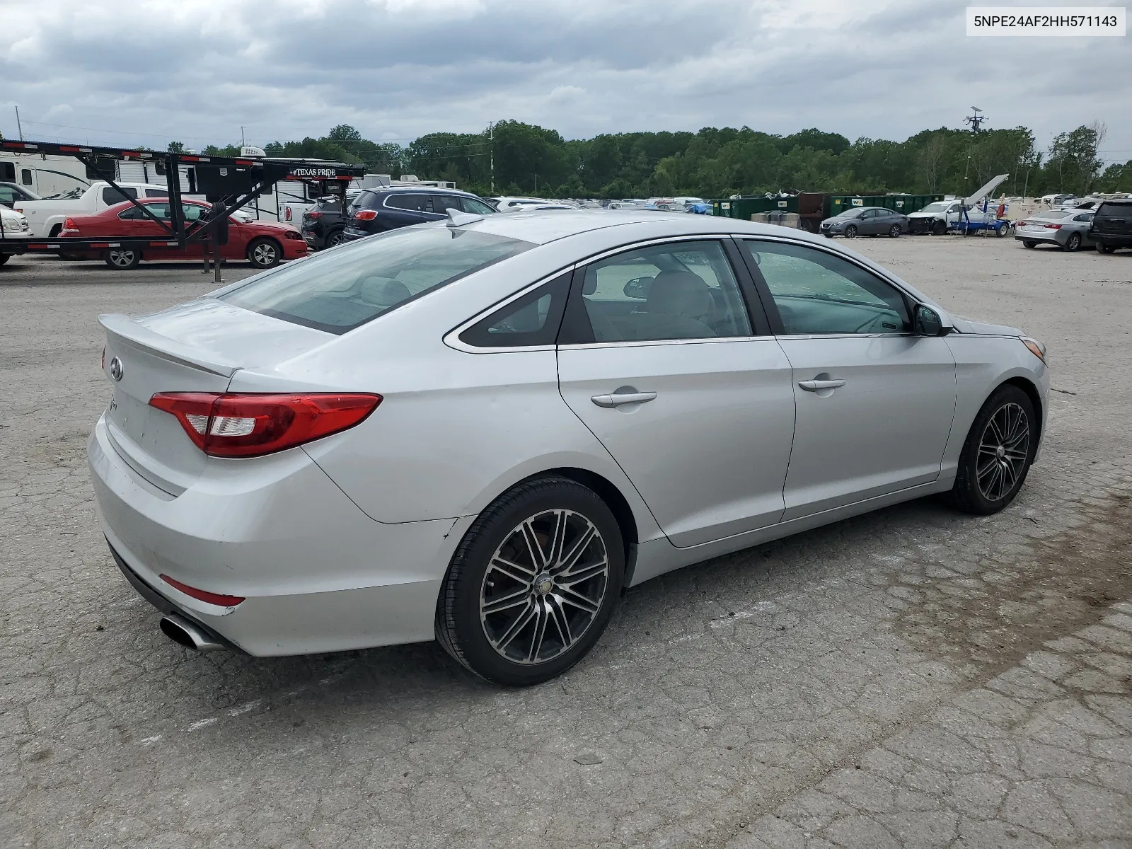 2017 Hyundai Sonata Se VIN: 5NPE24AF2HH571143 Lot: 54374364