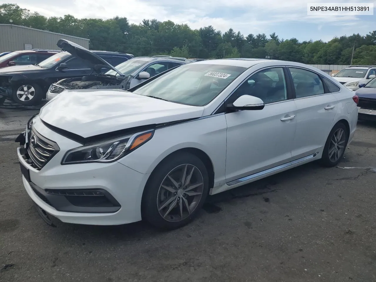 5NPE34AB1HH513891 2017 Hyundai Sonata Sport