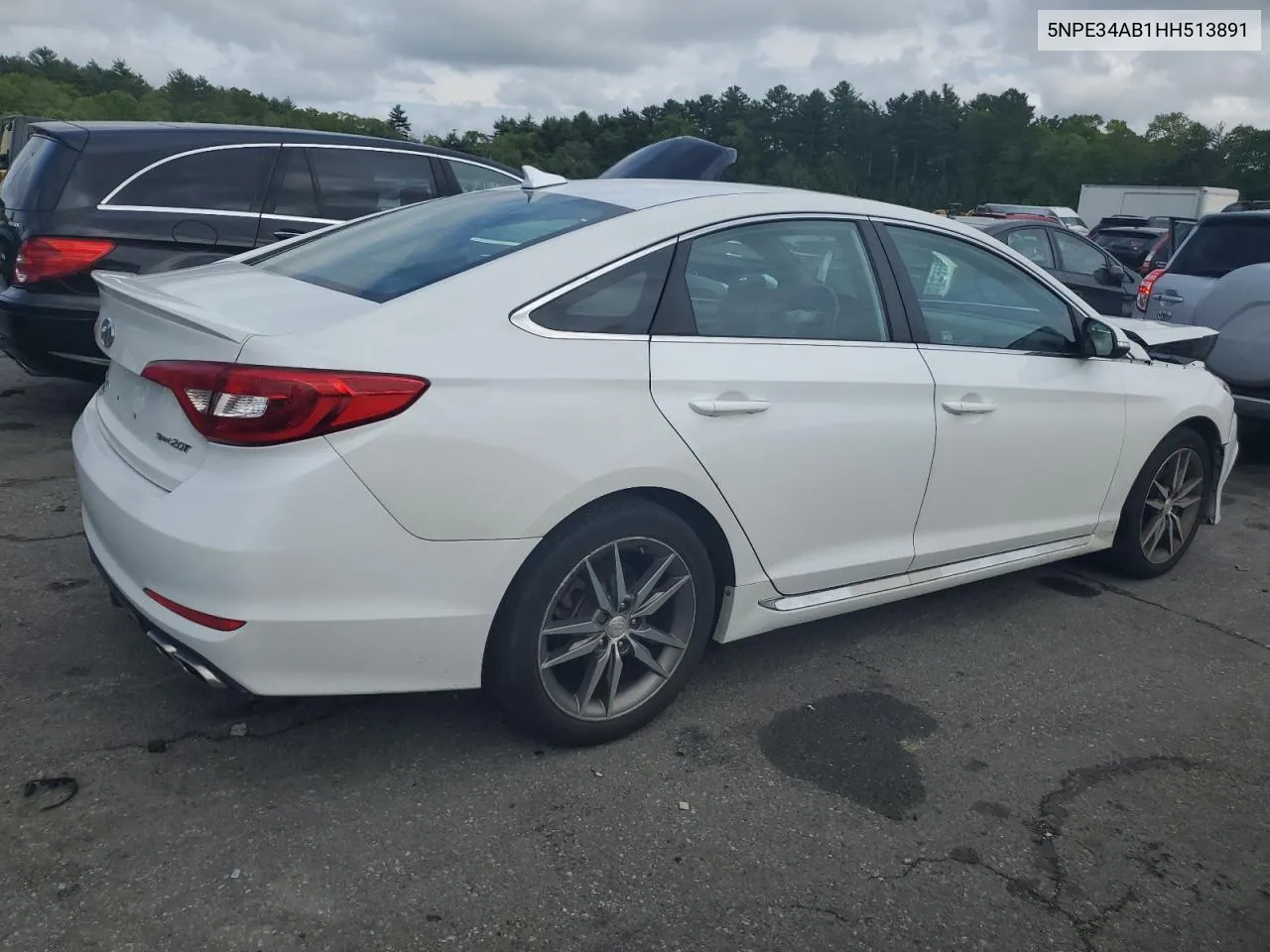 5NPE34AB1HH513891 2017 Hyundai Sonata Sport