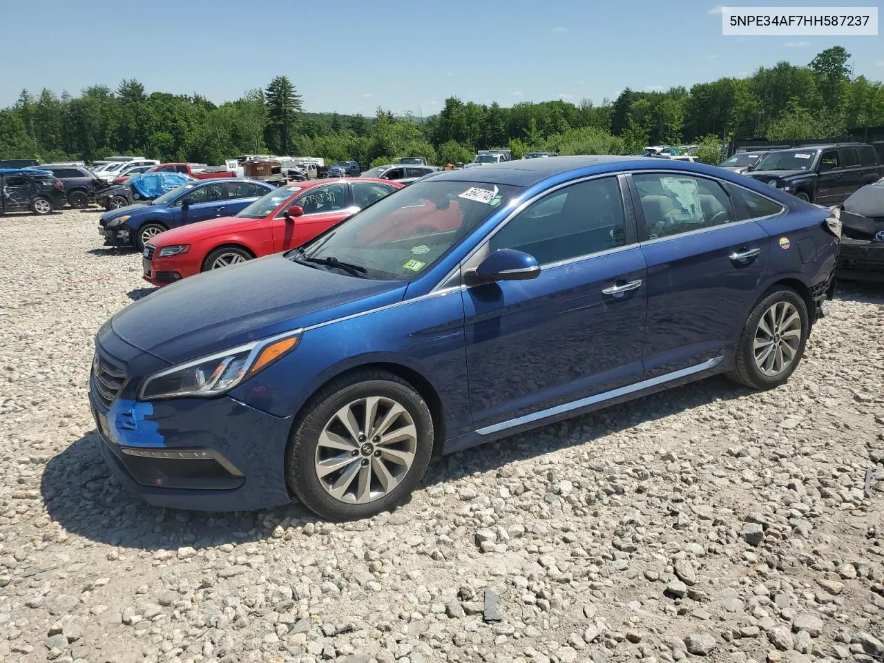 2017 Hyundai Sonata Sport VIN: 5NPE34AF7HH587237 Lot: 56477454