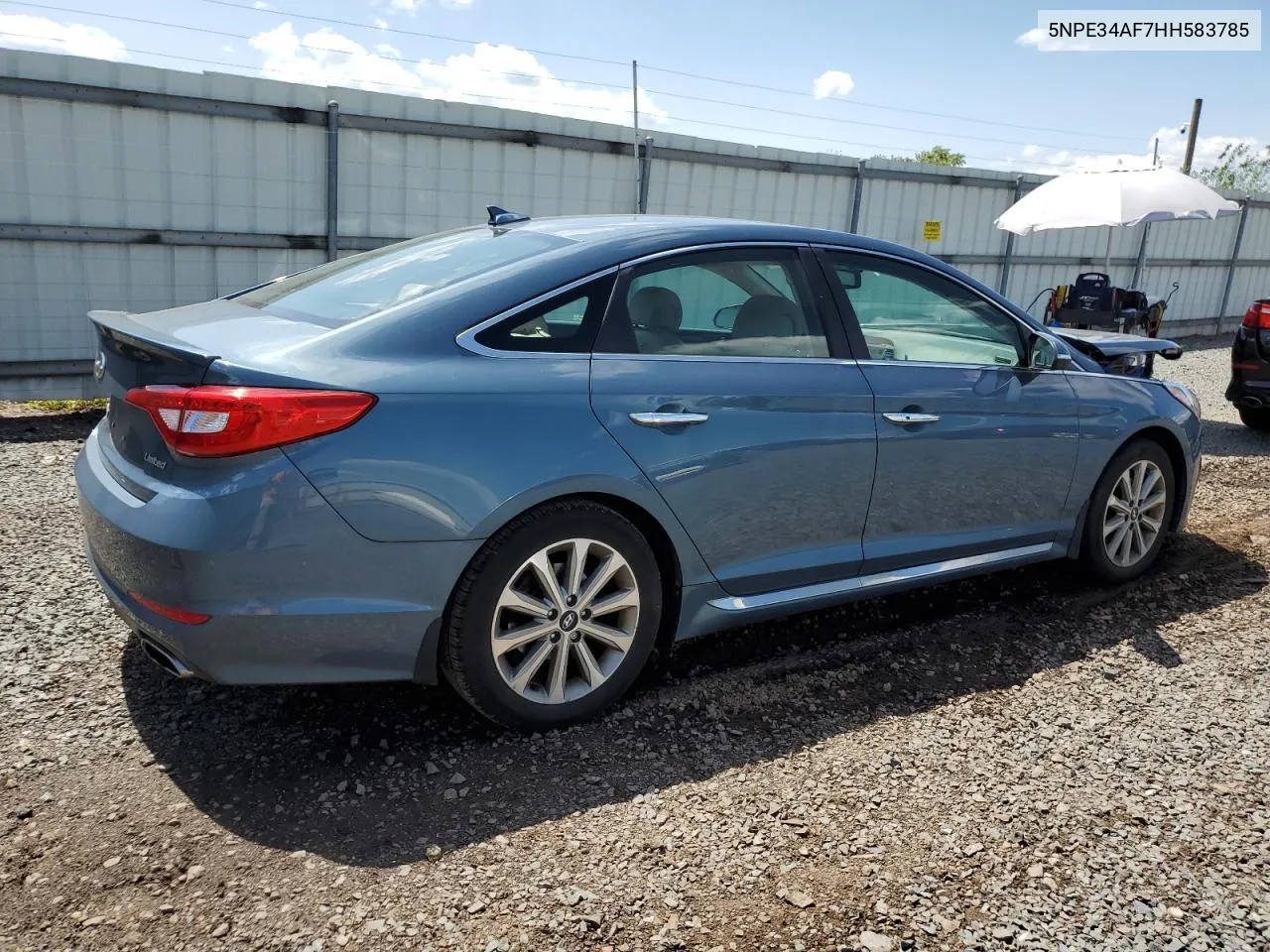 2017 Hyundai Sonata Sport VIN: 5NPE34AF7HH583785 Lot: 56704164