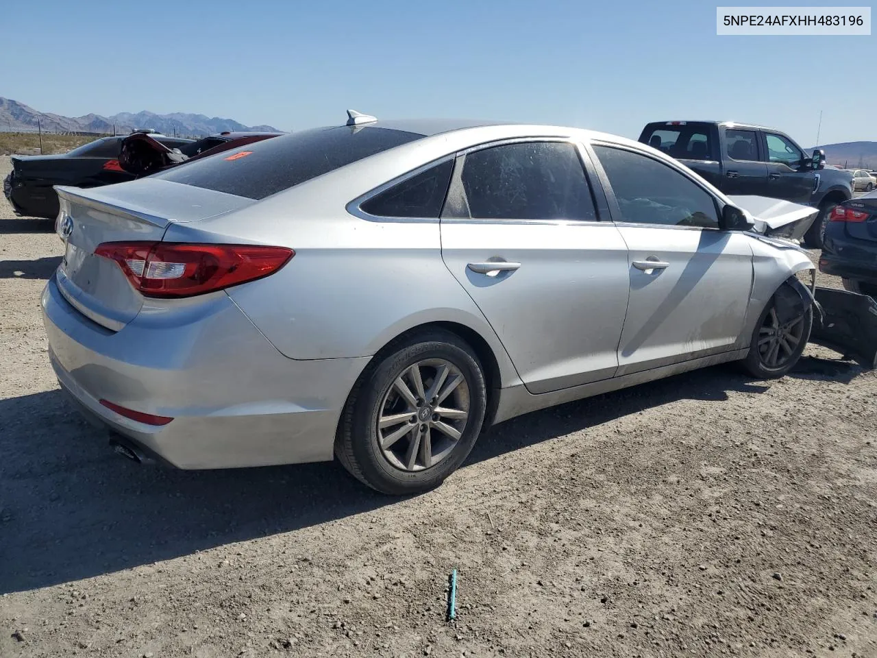 2017 Hyundai Sonata Se VIN: 5NPE24AFXHH483196 Lot: 57072614