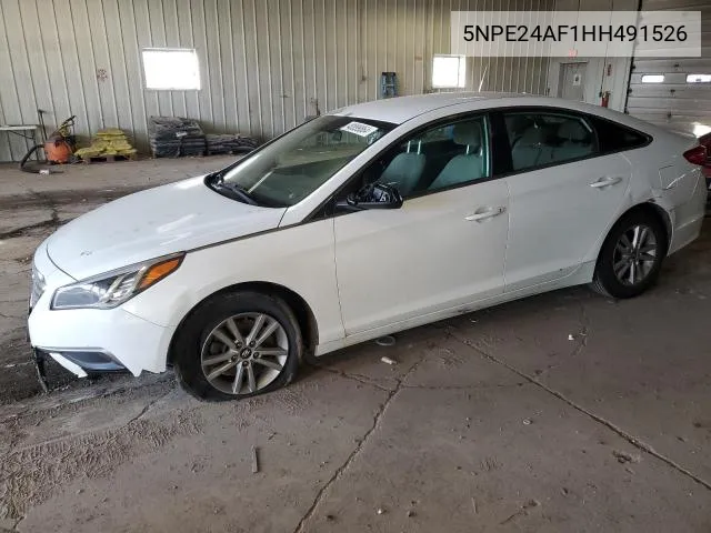 2017 Hyundai Sonata Se VIN: 5NPE24AF1HH491526 Lot: 58229894