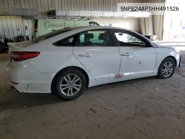 5NPE24AF1HH491526 2017 Hyundai Sonata Se