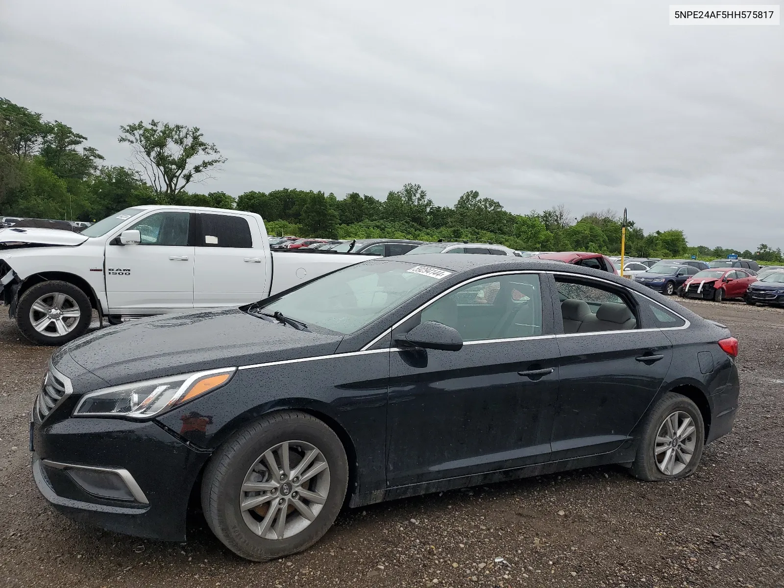 2017 Hyundai Sonata Se VIN: 5NPE24AF5HH575817 Lot: 59294144