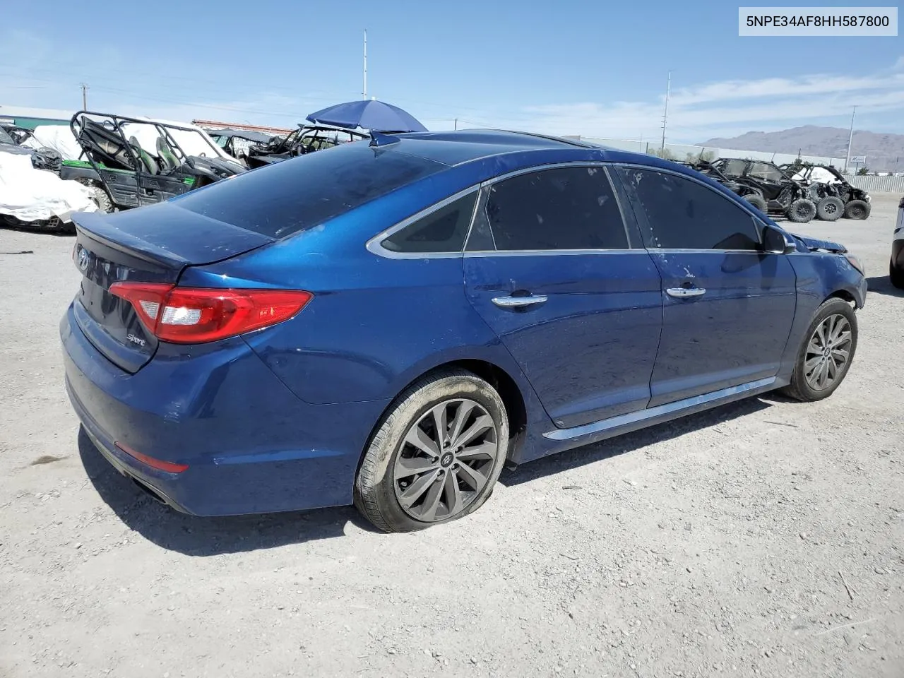 2017 Hyundai Sonata Sport VIN: 5NPE34AF8HH587800 Lot: 59754504