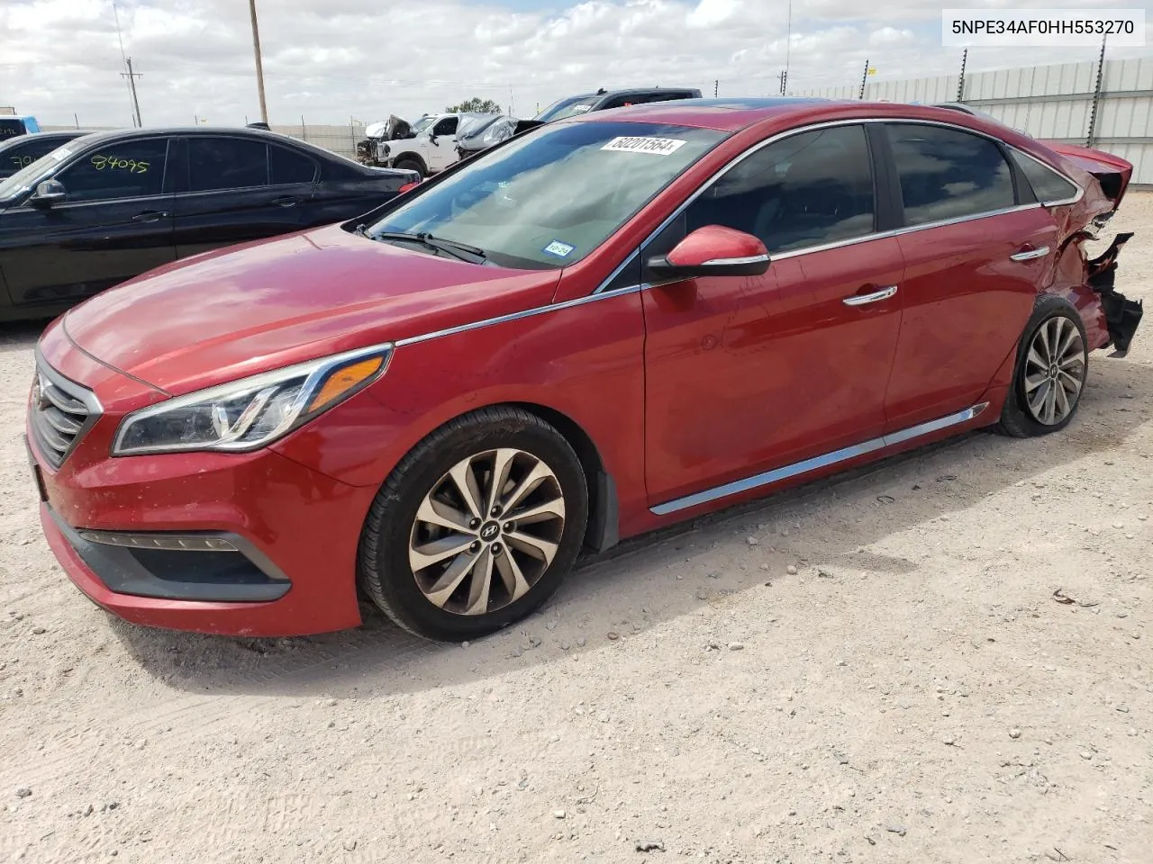 2017 Hyundai Sonata Sport VIN: 5NPE34AF0HH553270 Lot: 60201564