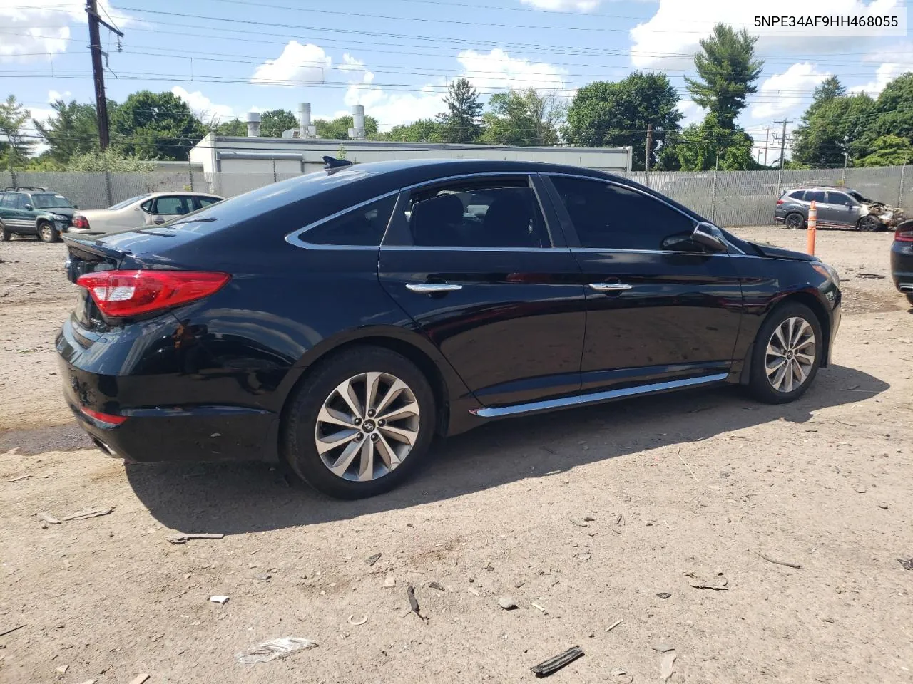 5NPE34AF9HH468055 2017 Hyundai Sonata Sport