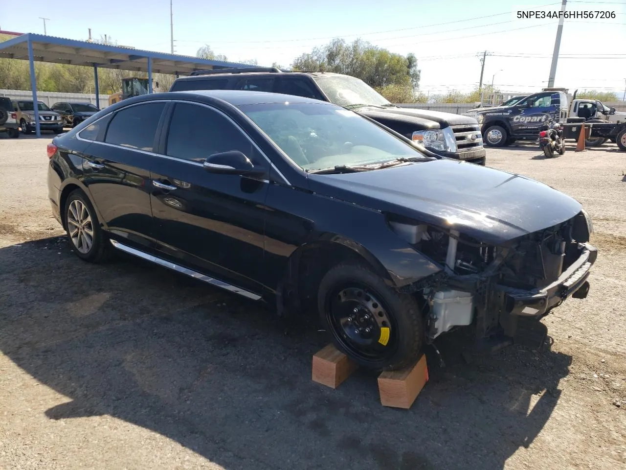 5NPE34AF6HH567206 2017 Hyundai Sonata Sport