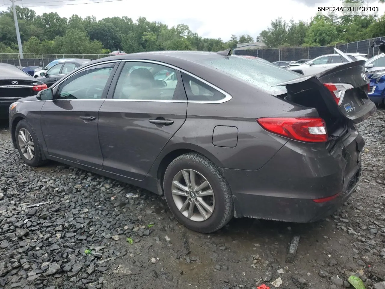 5NPE24AF7HH437101 2017 Hyundai Sonata Se