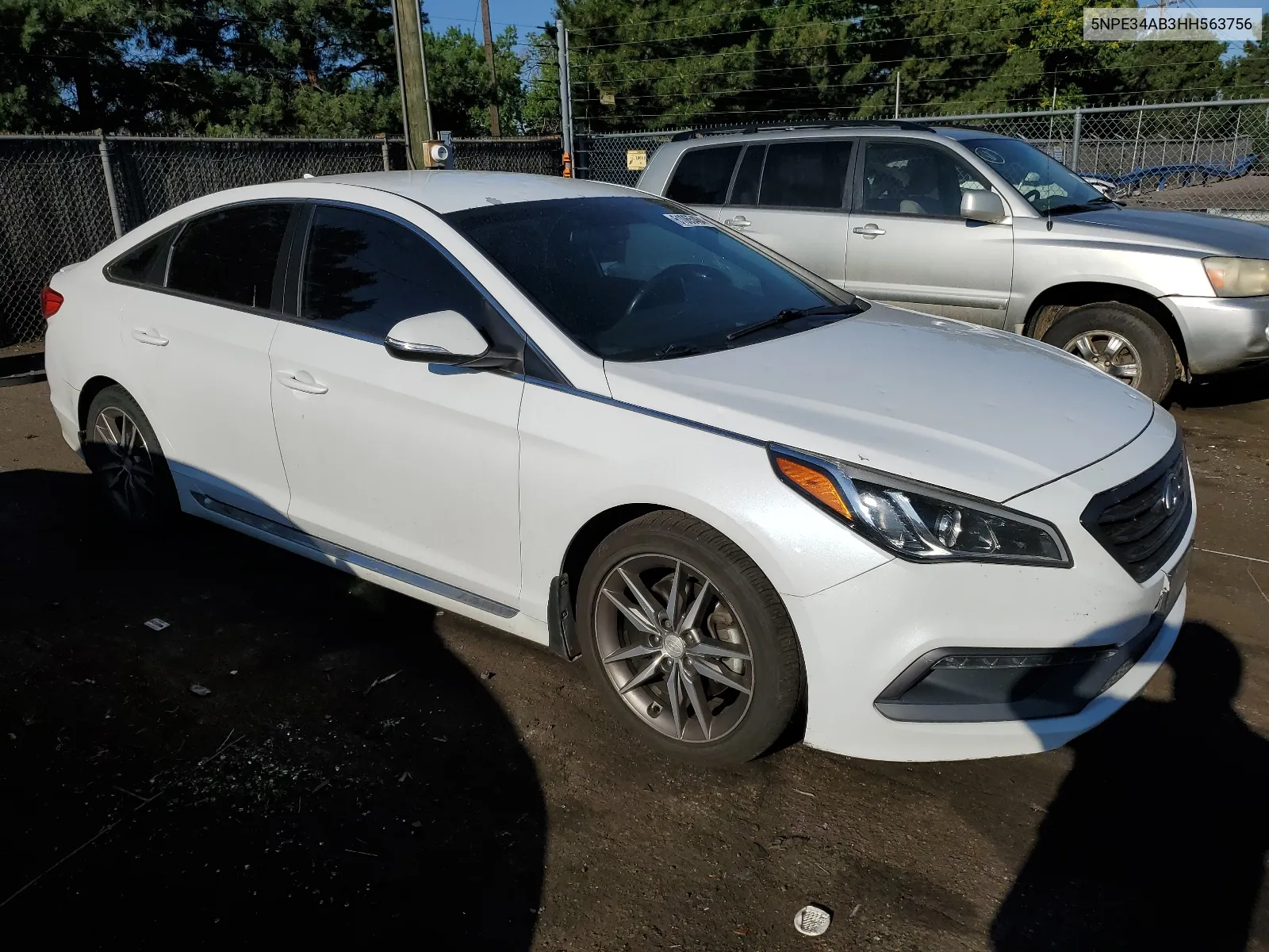 2017 Hyundai Sonata Sport VIN: 5NPE34AB3HH563756 Lot: 61065464