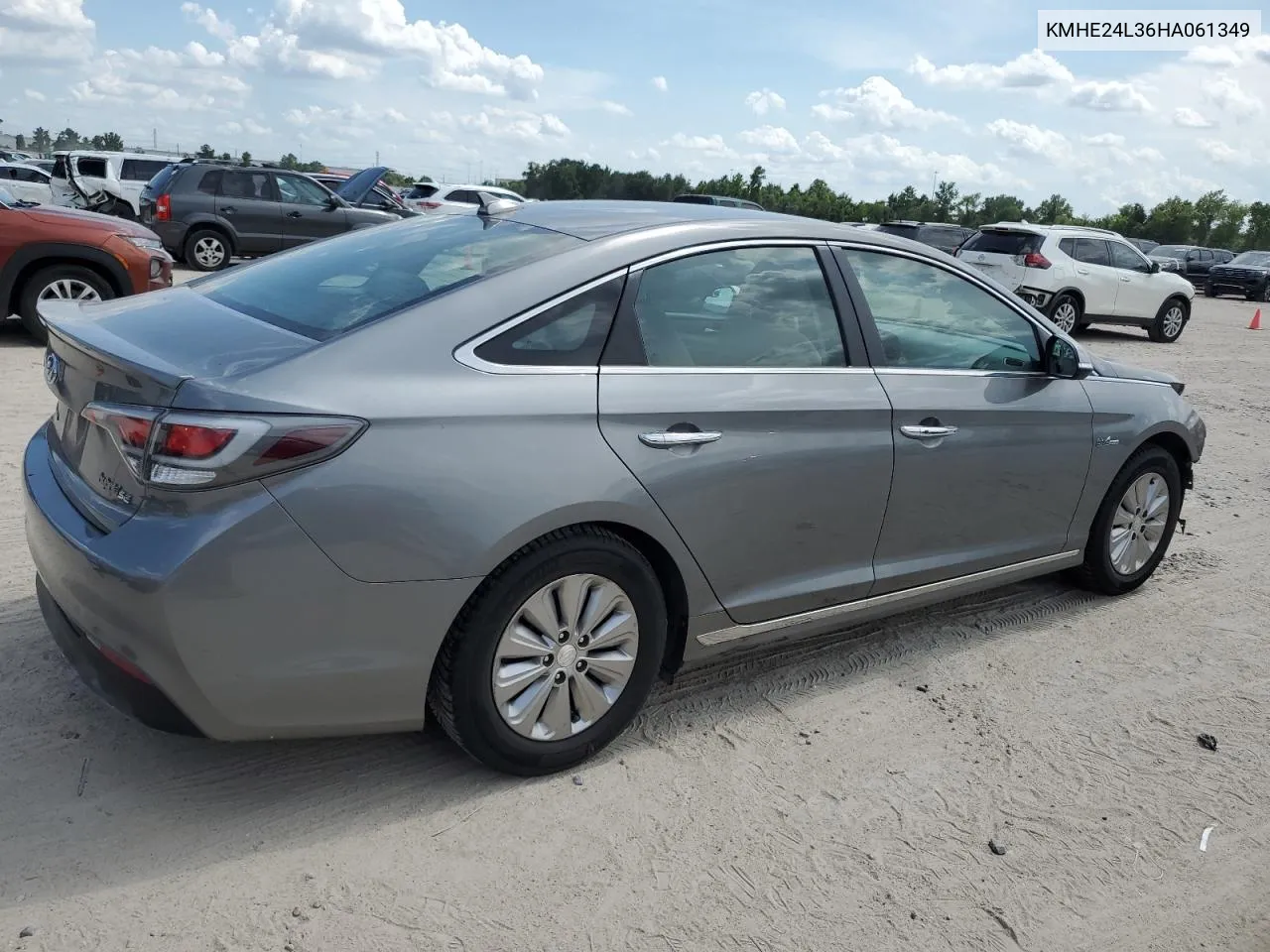 2017 Hyundai Sonata Hybrid VIN: KMHE24L36HA061349 Lot: 61134634