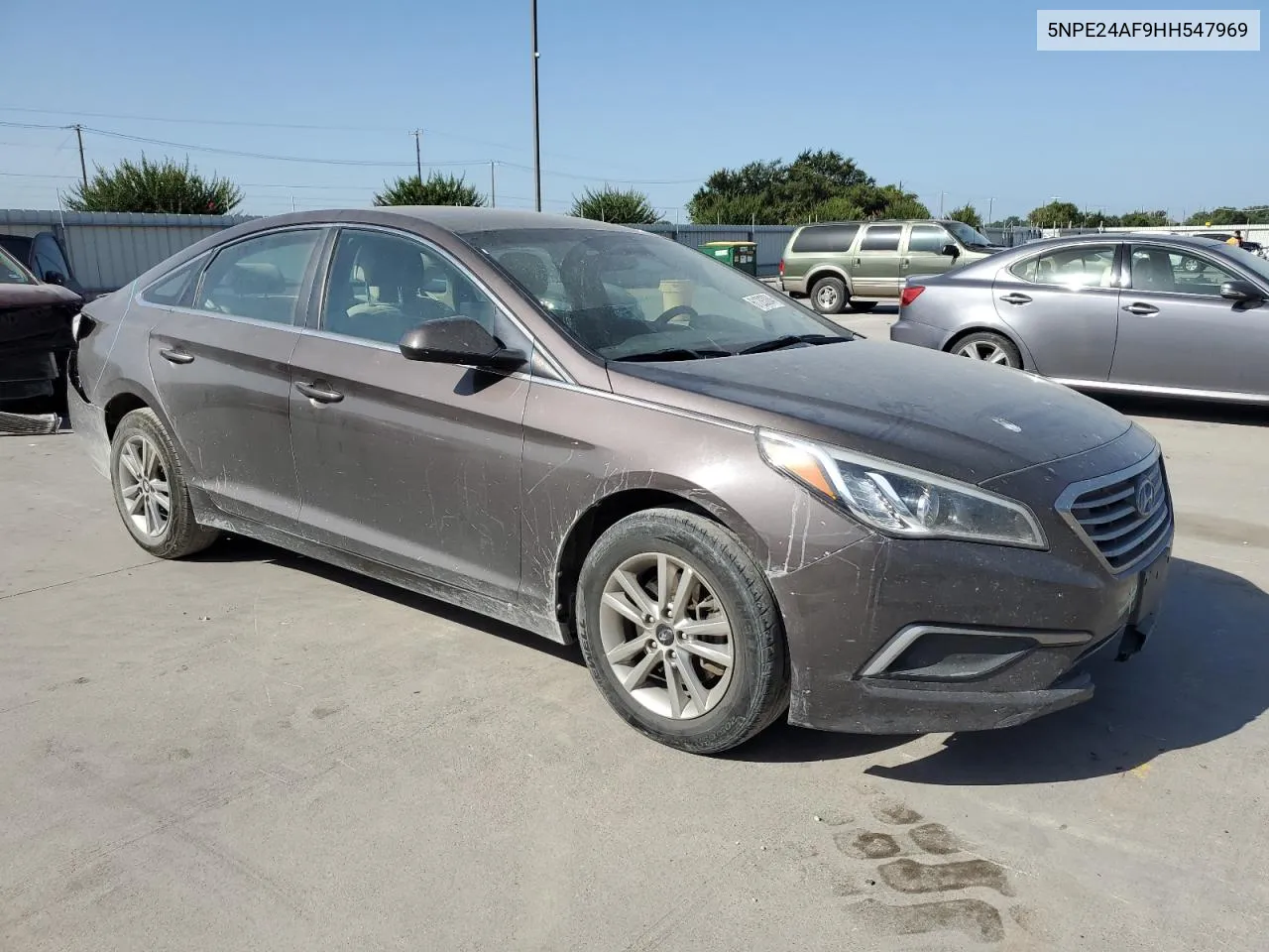 2017 Hyundai Sonata Se VIN: 5NPE24AF9HH547969 Lot: 61283084