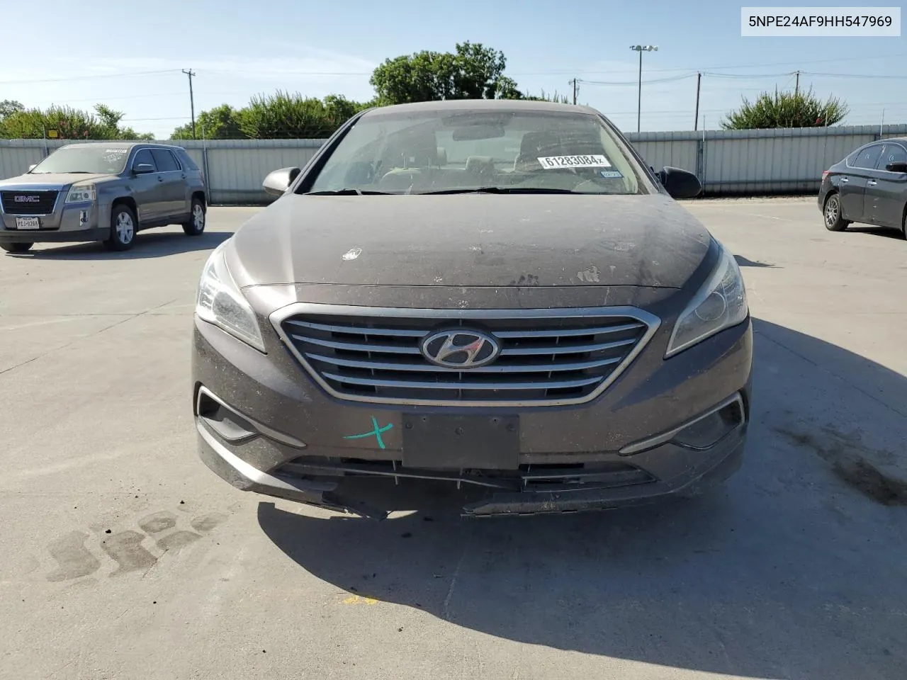 2017 Hyundai Sonata Se VIN: 5NPE24AF9HH547969 Lot: 61283084