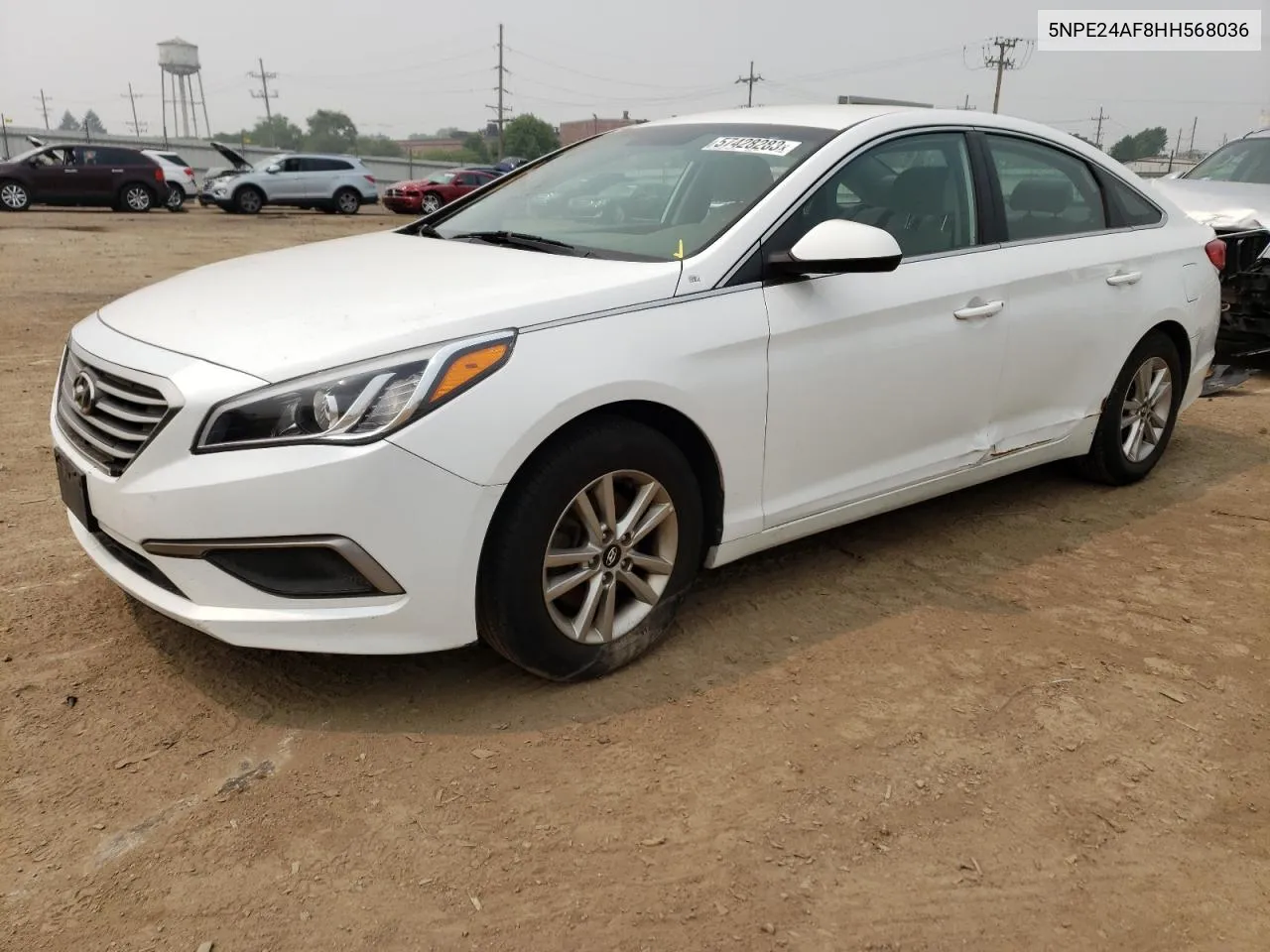 2017 Hyundai Sonata Se VIN: 5NPE24AF8HH568036 Lot: 61392614