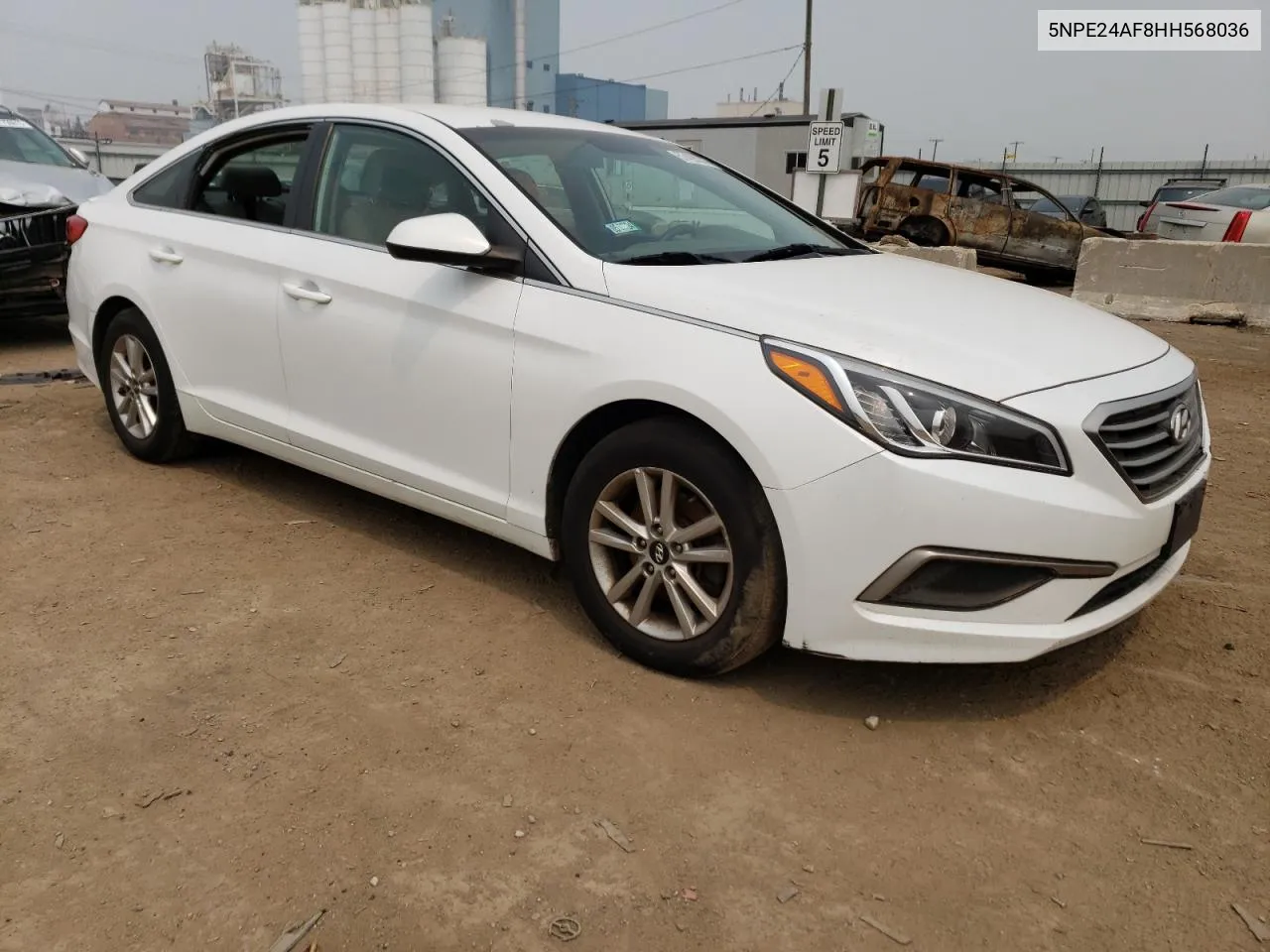 2017 Hyundai Sonata Se VIN: 5NPE24AF8HH568036 Lot: 61392614