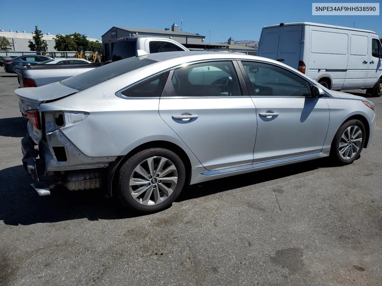 2017 Hyundai Sonata Sport VIN: 5NPE34AF9HH538590 Lot: 61482724