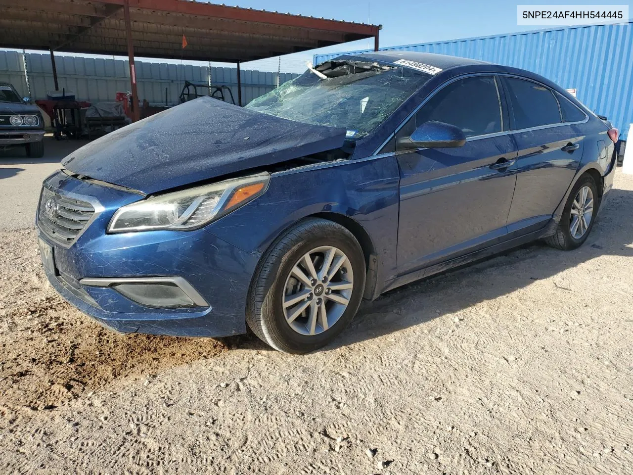 2017 Hyundai Sonata Se VIN: 5NPE24AF4HH544445 Lot: 61498204