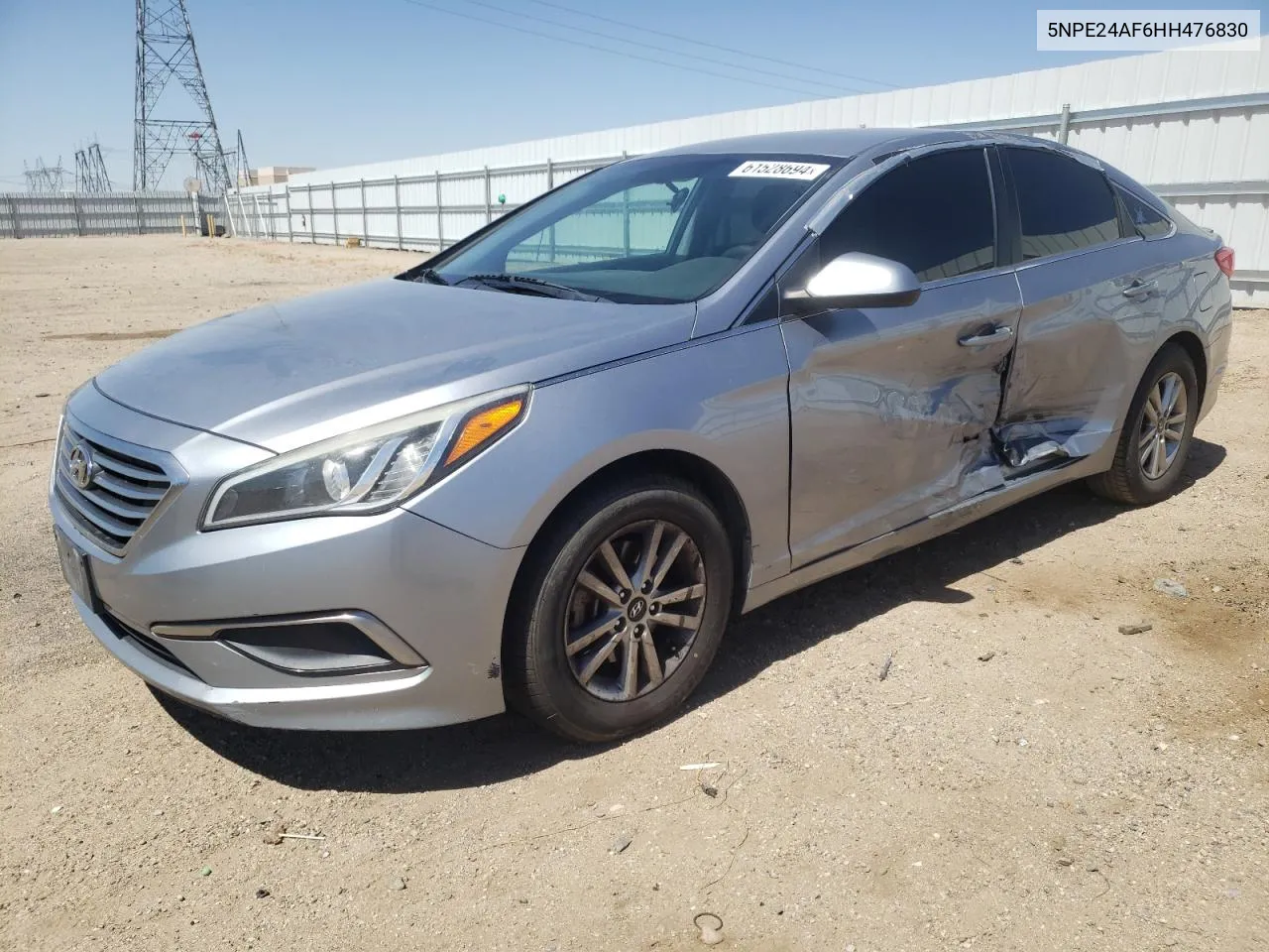 5NPE24AF6HH476830 2017 Hyundai Sonata Se