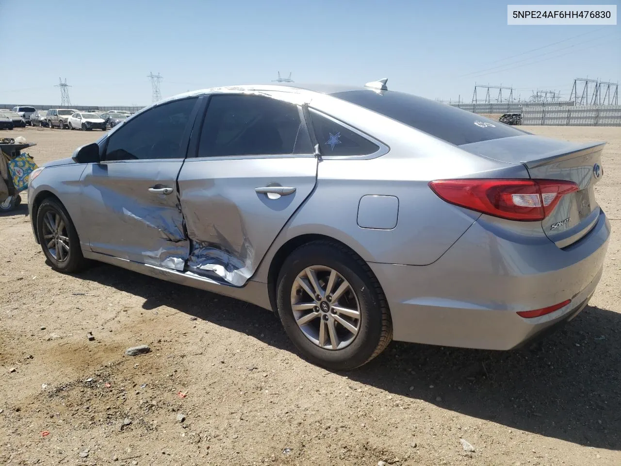 2017 Hyundai Sonata Se VIN: 5NPE24AF6HH476830 Lot: 61528694