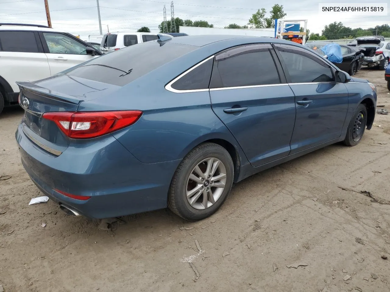 2017 Hyundai Sonata Se VIN: 5NPE24AF6HH515819 Lot: 61616914