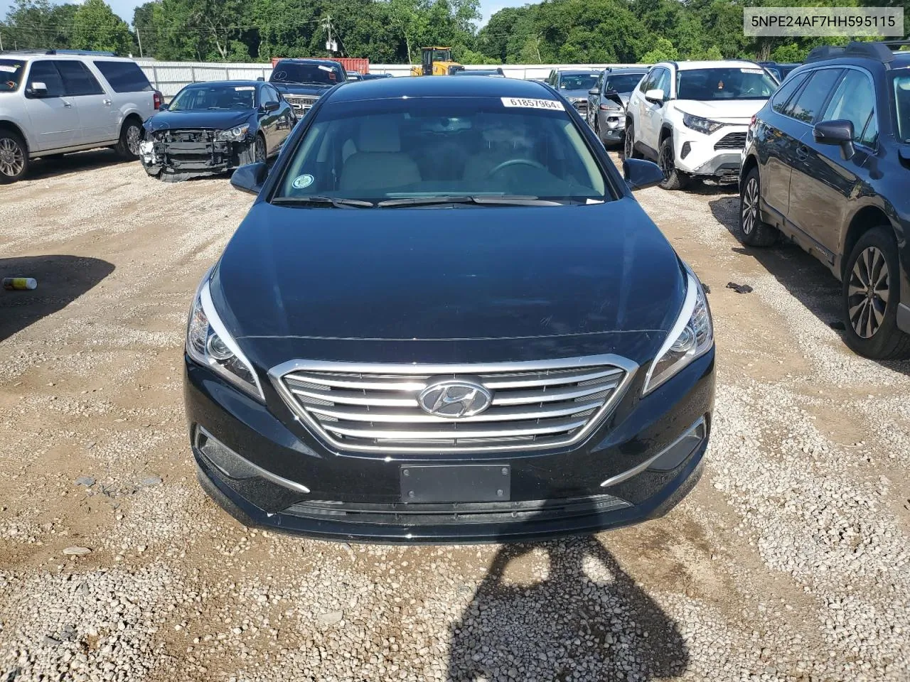 2017 Hyundai Sonata Se VIN: 5NPE24AF7HH595115 Lot: 61857964