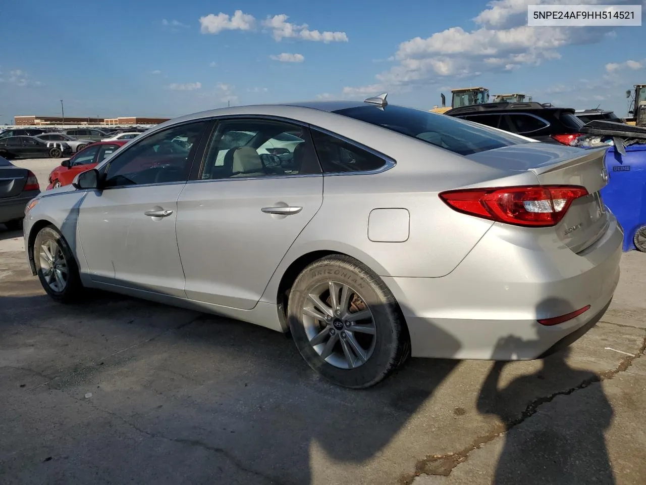 2017 Hyundai Sonata Se VIN: 5NPE24AF9HH514521 Lot: 62064154