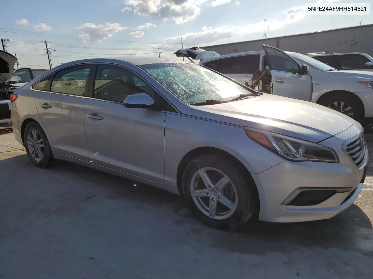 2017 Hyundai Sonata Se VIN: 5NPE24AF9HH514521 Lot: 62064154