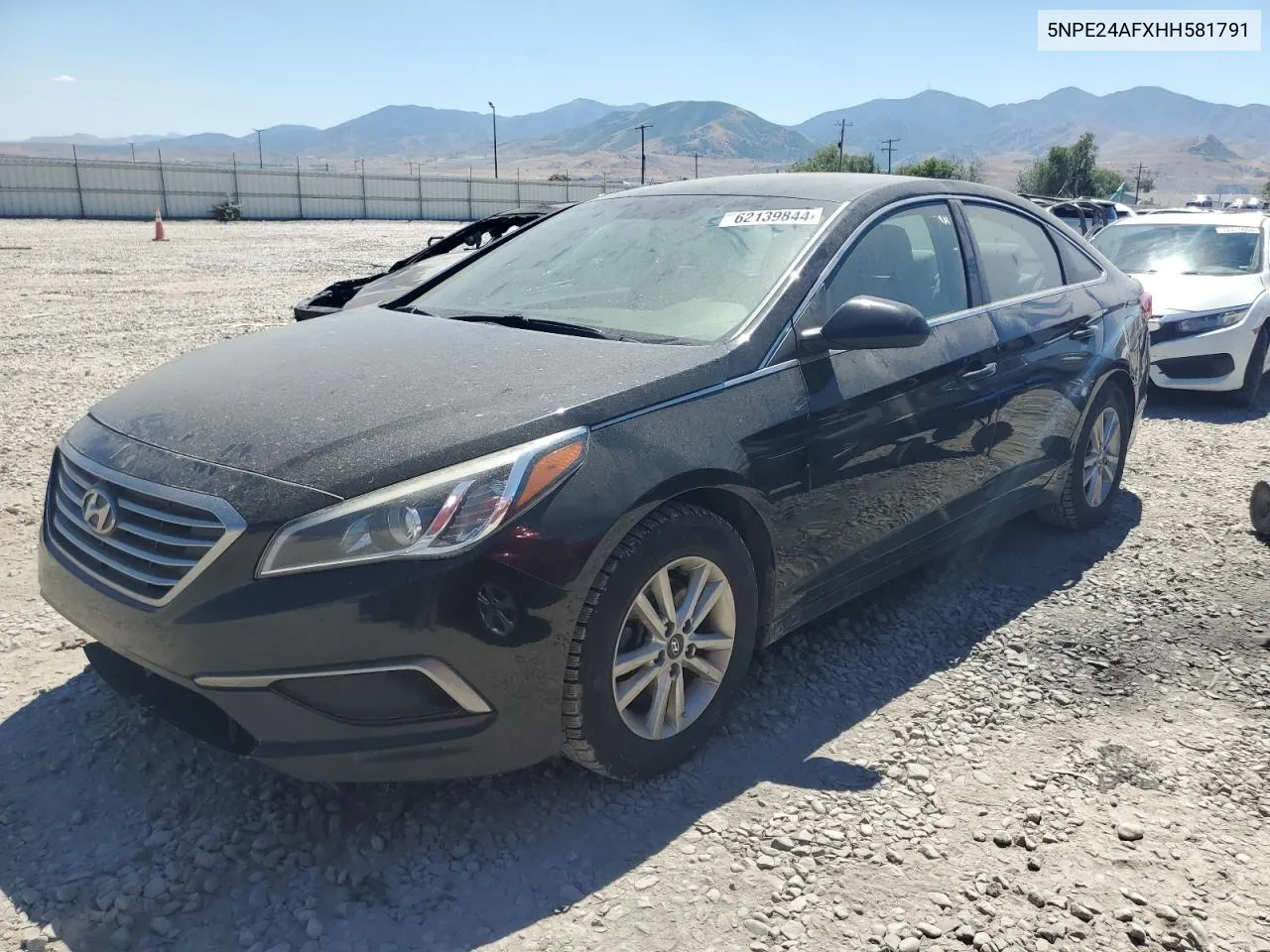 2017 Hyundai Sonata Se VIN: 5NPE24AFXHH581791 Lot: 62139844