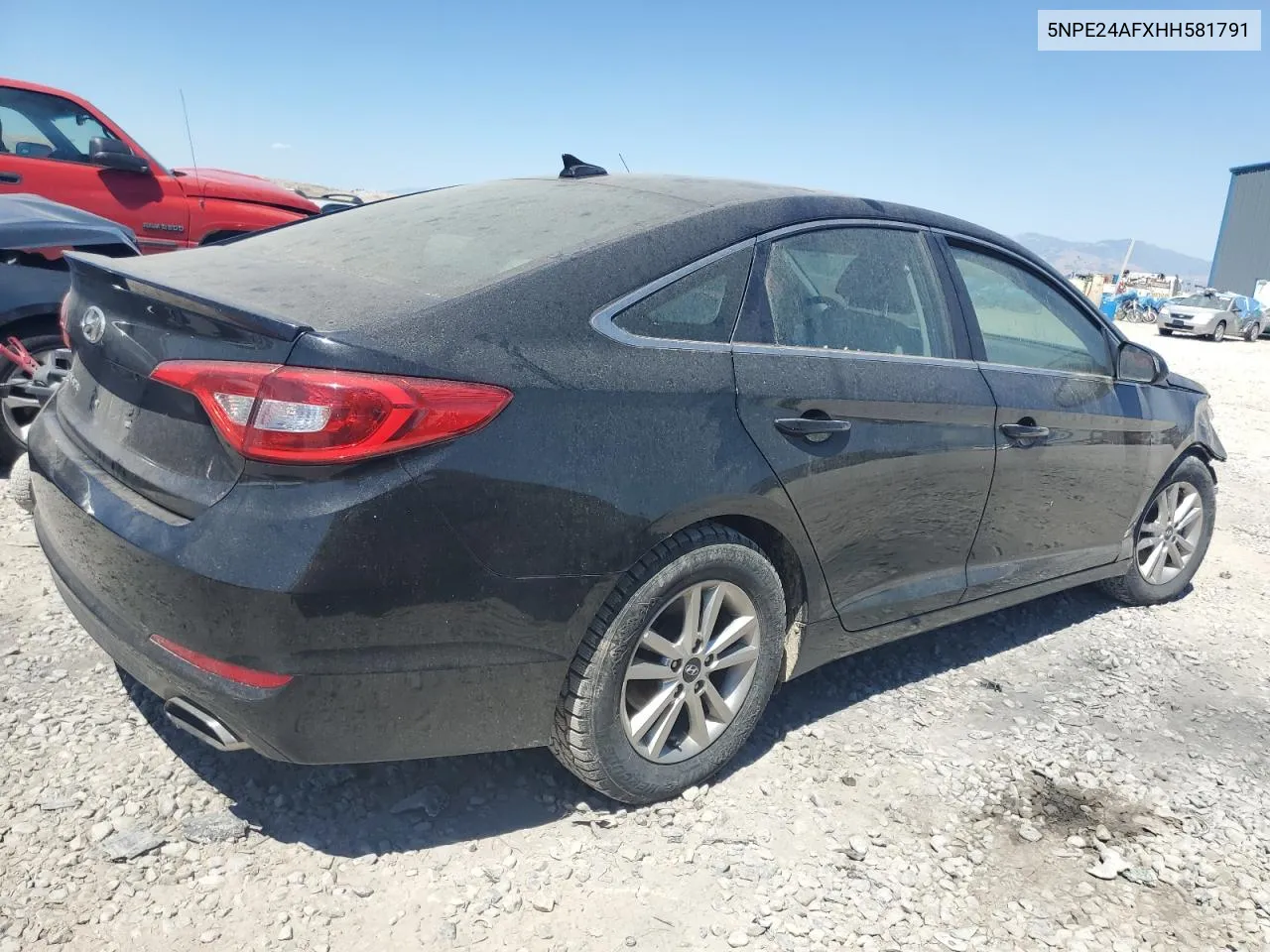 2017 Hyundai Sonata Se VIN: 5NPE24AFXHH581791 Lot: 62139844