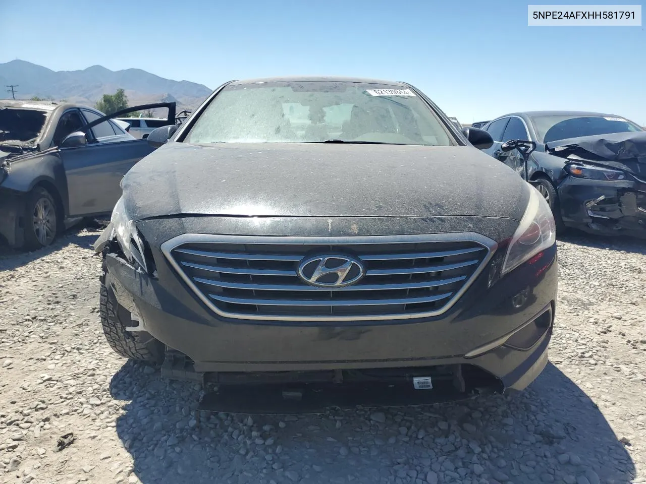 2017 Hyundai Sonata Se VIN: 5NPE24AFXHH581791 Lot: 62139844