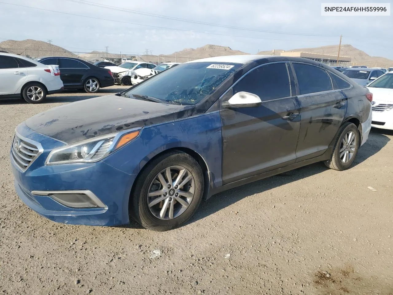 2017 Hyundai Sonata Se VIN: 5NPE24AF6HH559996 Lot: 62259524