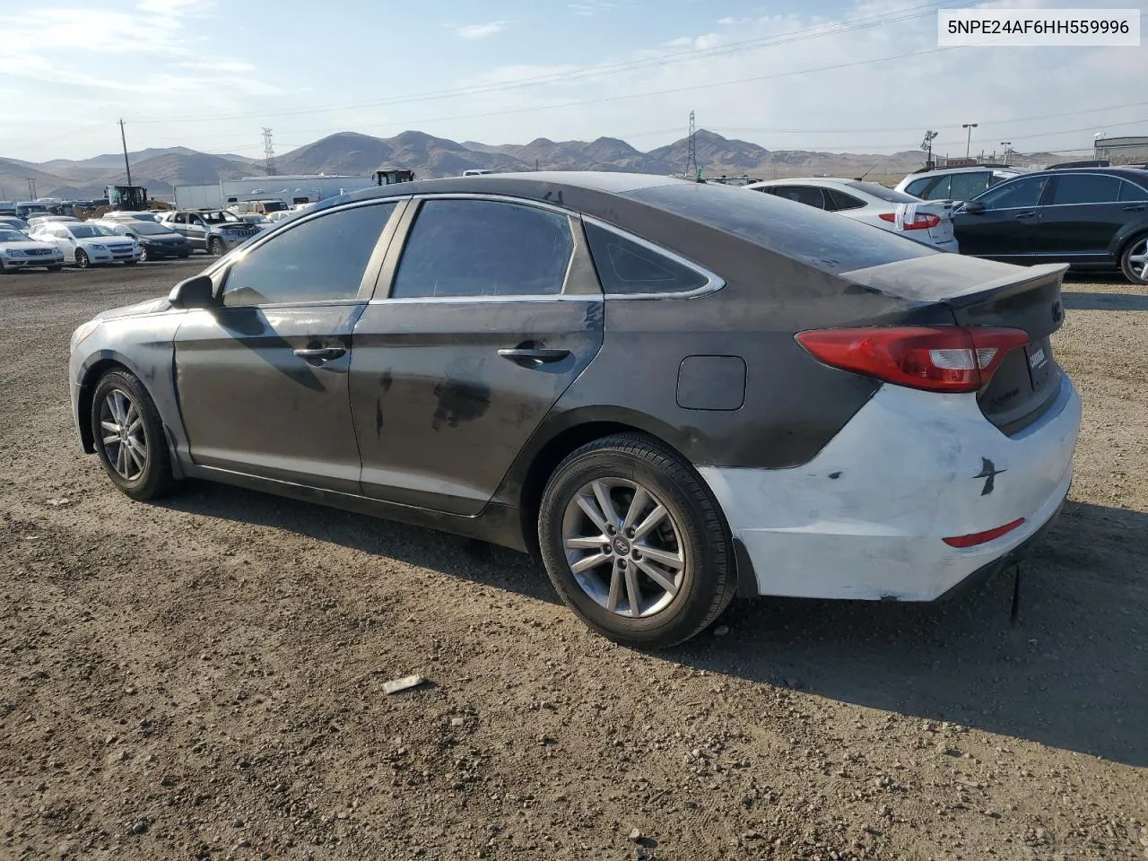 5NPE24AF6HH559996 2017 Hyundai Sonata Se