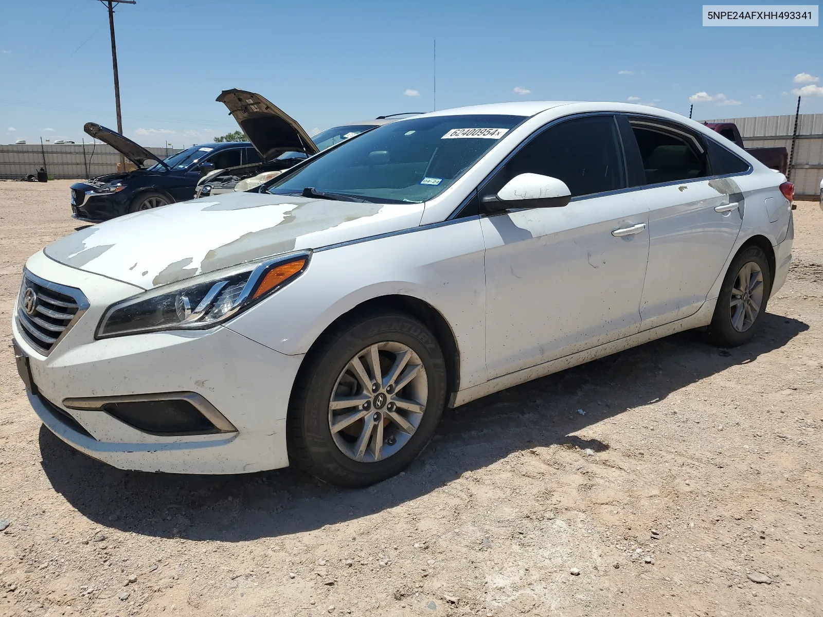 5NPE24AFXHH493341 2017 Hyundai Sonata Se