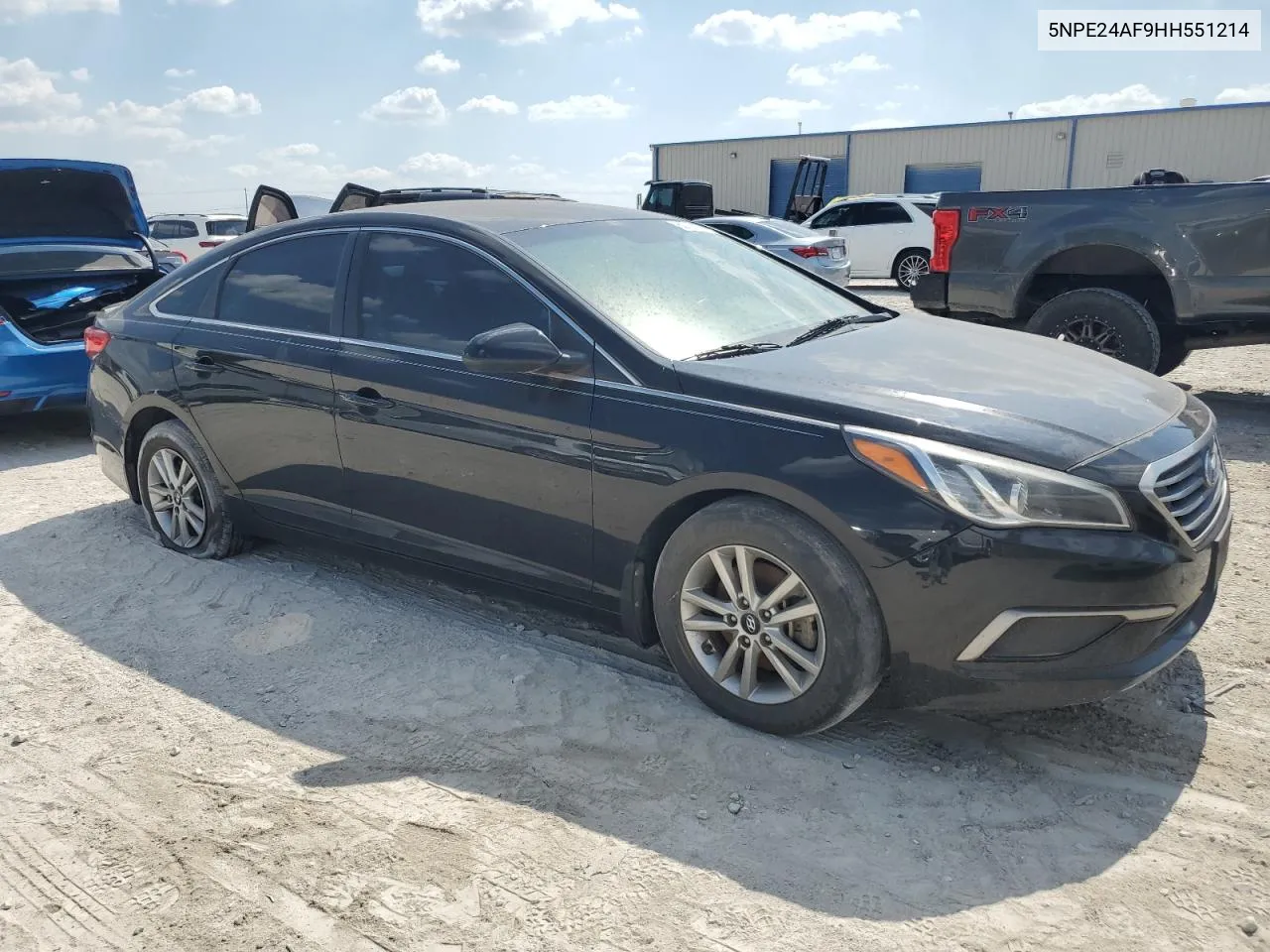 2017 Hyundai Sonata Se VIN: 5NPE24AF9HH551214 Lot: 62720074