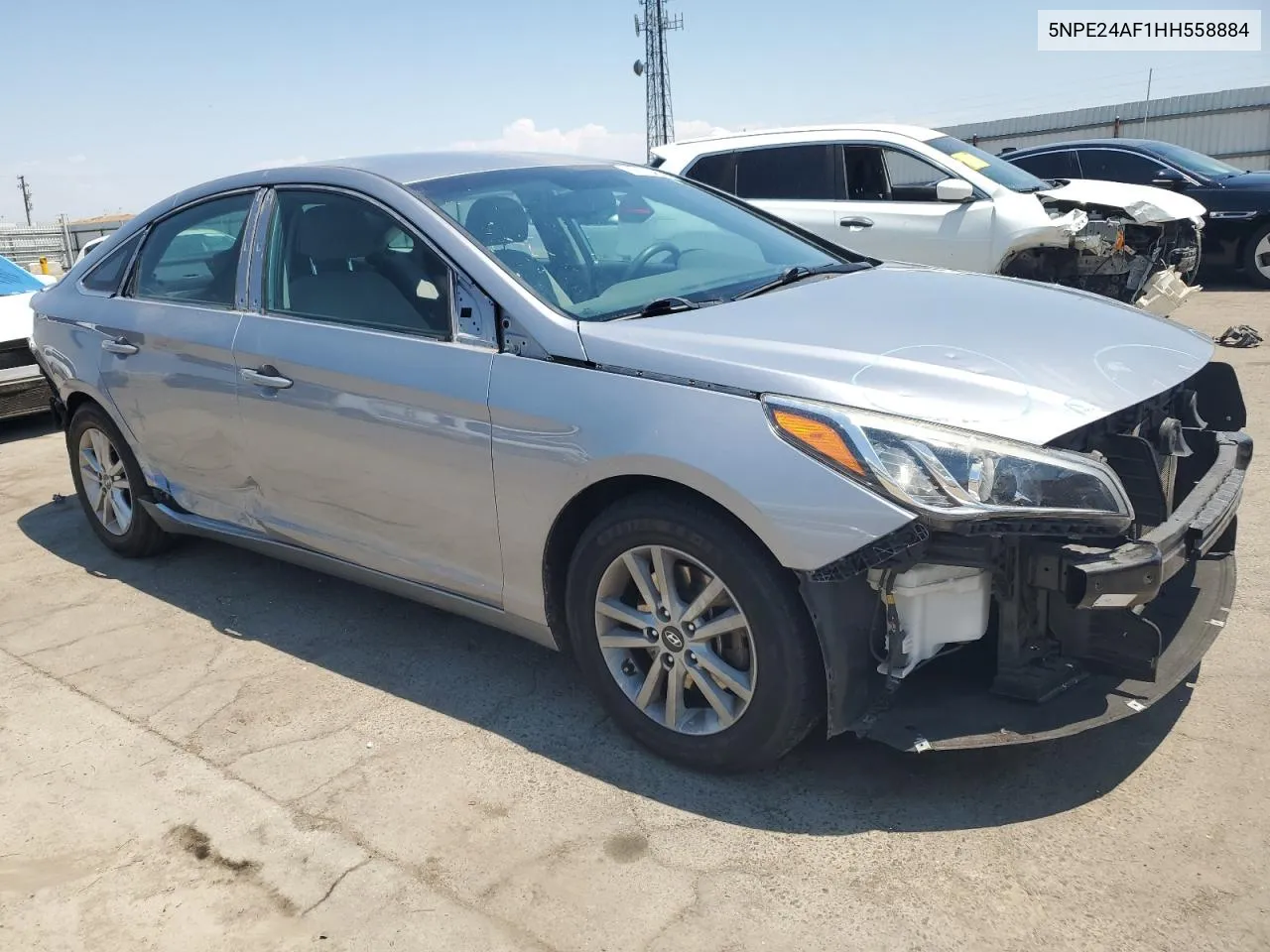 2017 Hyundai Sonata Se VIN: 5NPE24AF1HH558884 Lot: 63115954