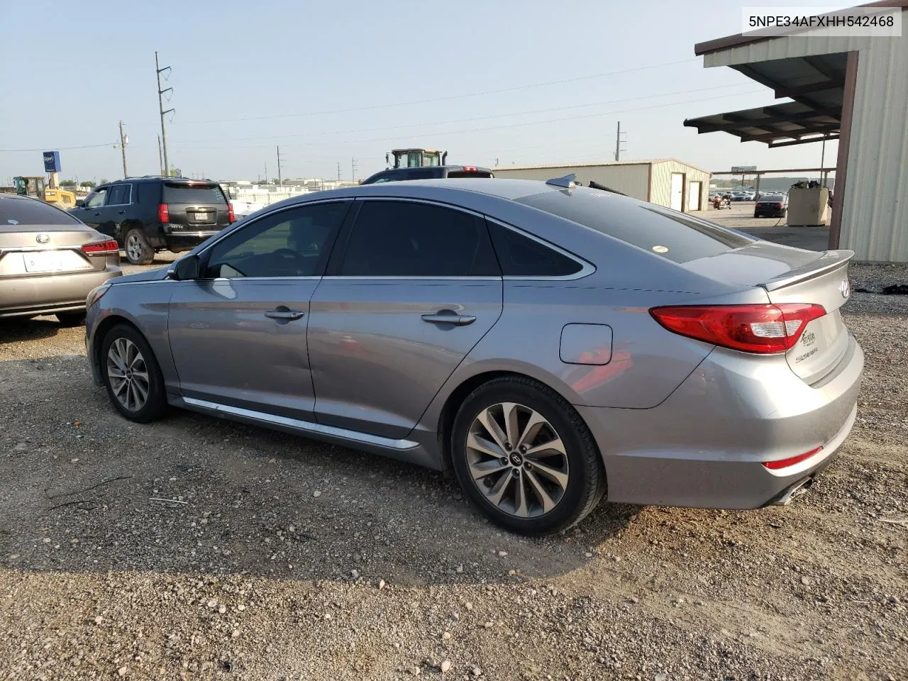 5NPE34AFXHH542468 2017 Hyundai Sonata Sport