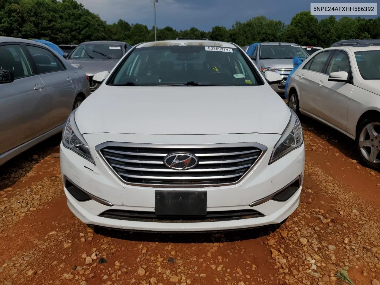 5NPE24AFXHH586392 2017 Hyundai Sonata Se