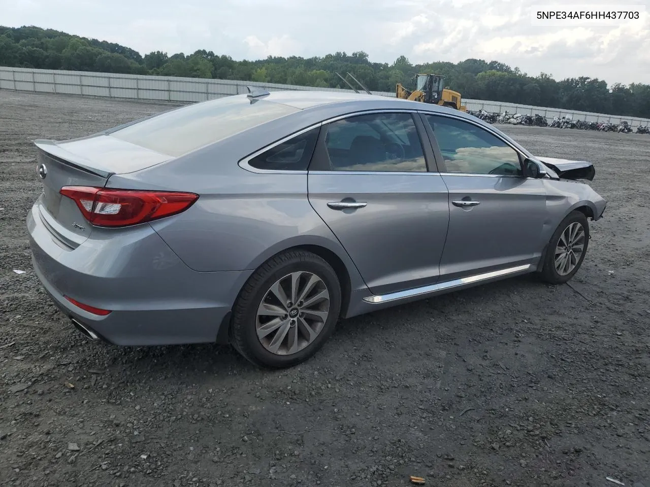 2017 Hyundai Sonata Sport VIN: 5NPE34AF6HH437703 Lot: 63464534