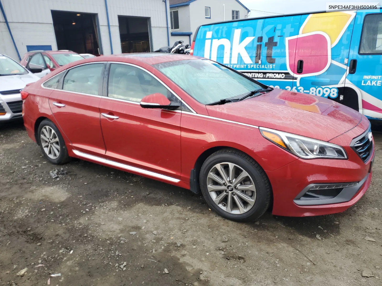 5NPE34AF3HH500496 2017 Hyundai Sonata Sport