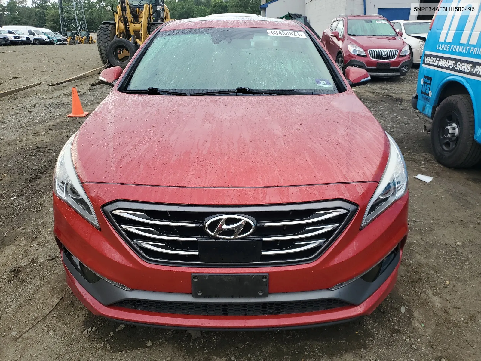 5NPE34AF3HH500496 2017 Hyundai Sonata Sport