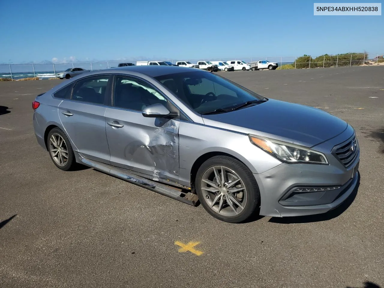 2017 Hyundai Sonata Sport VIN: 5NPE34ABXHH520838 Lot: 63661374