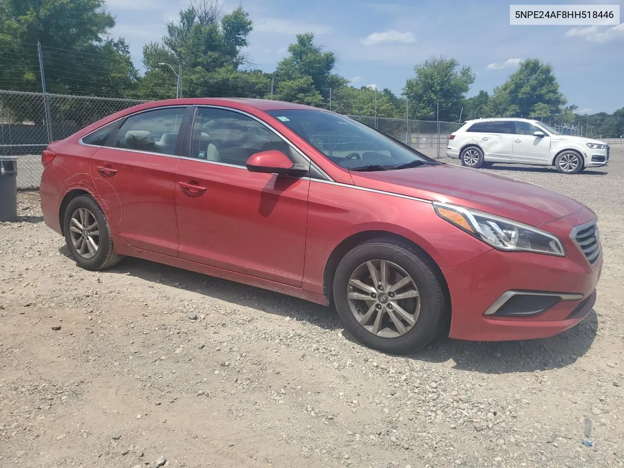 2017 Hyundai Sonata Se VIN: 5NPE24AF8HH518446 Lot: 63677034