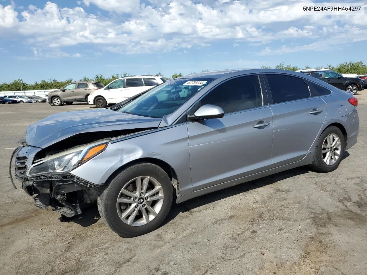 2017 Hyundai Sonata Se VIN: 5NPE24AF9HH464297 Lot: 63730414