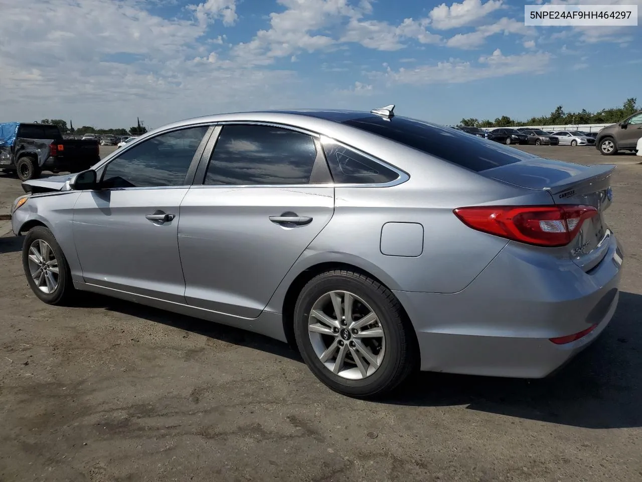 2017 Hyundai Sonata Se VIN: 5NPE24AF9HH464297 Lot: 63730414