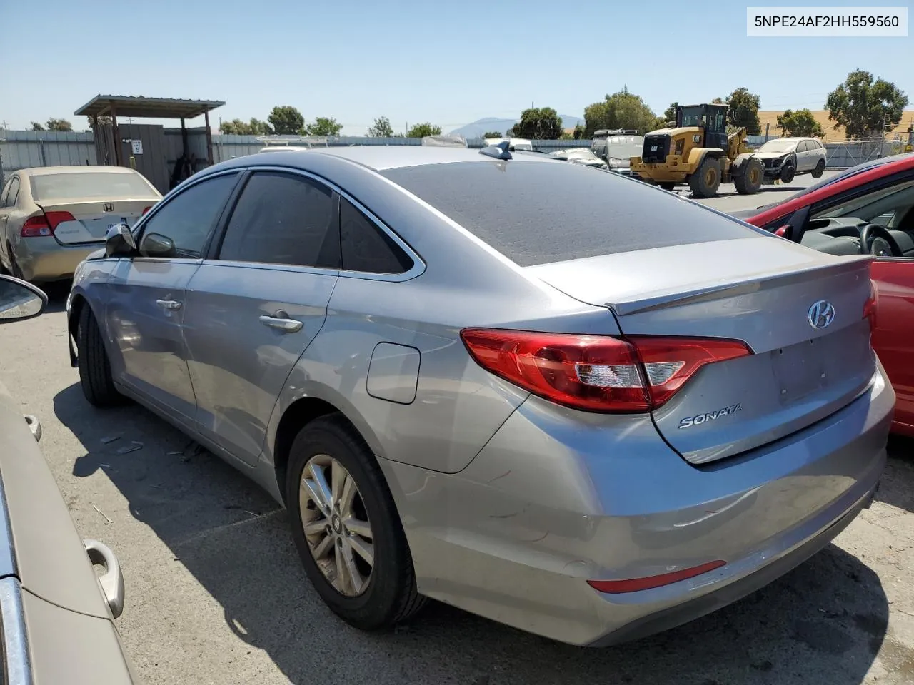 2017 Hyundai Sonata Se VIN: 5NPE24AF2HH559560 Lot: 63832304