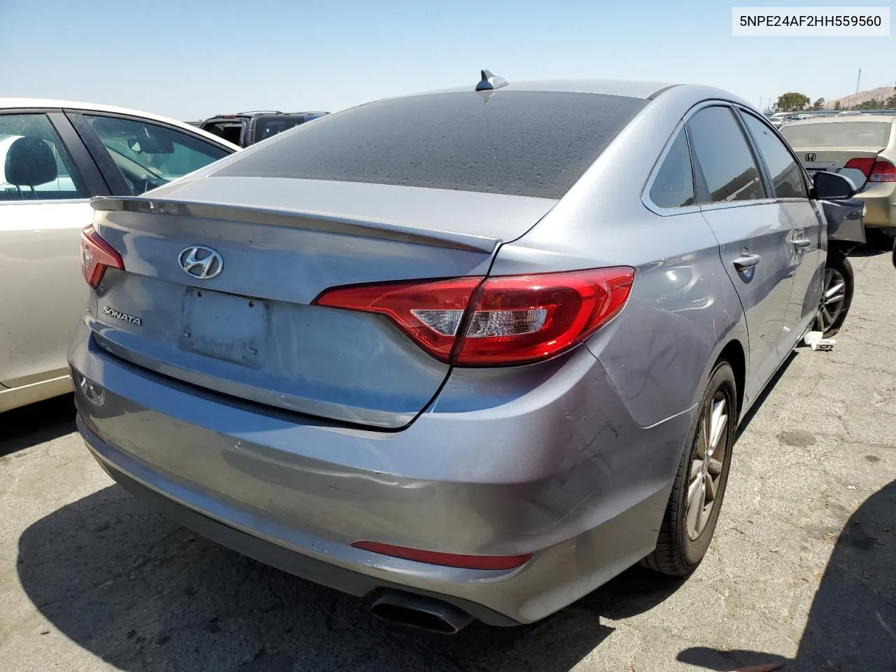 2017 Hyundai Sonata Se VIN: 5NPE24AF2HH559560 Lot: 63832304