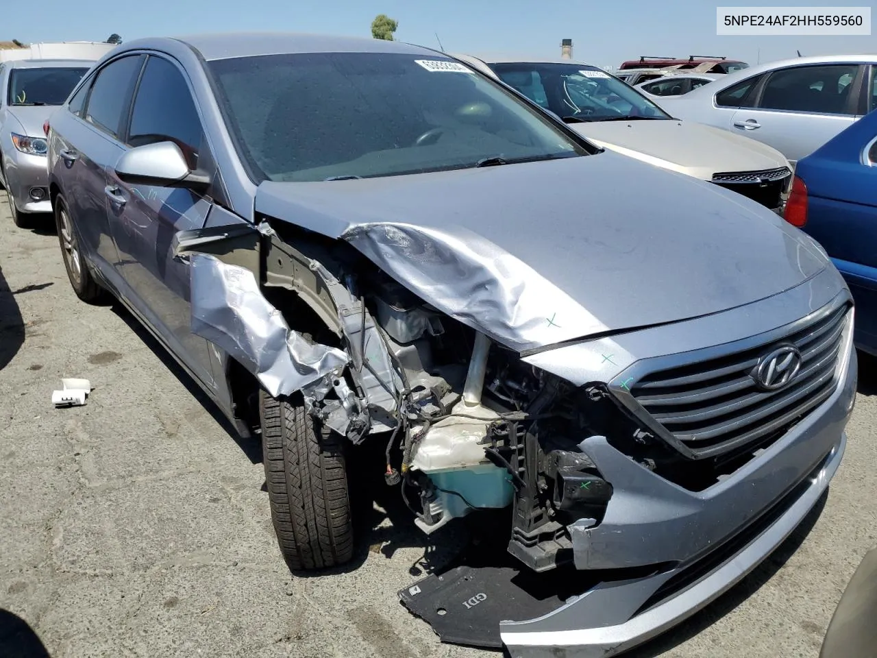 5NPE24AF2HH559560 2017 Hyundai Sonata Se